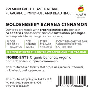 Goldenberry Banana Cinnamon